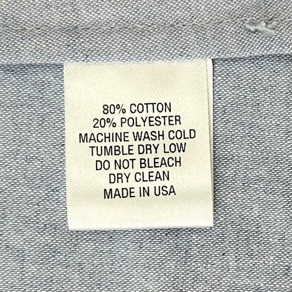 Pearl By Lela Rose Blue Flutter Sleeve Button-Up Shirt - Picture 8 of 8